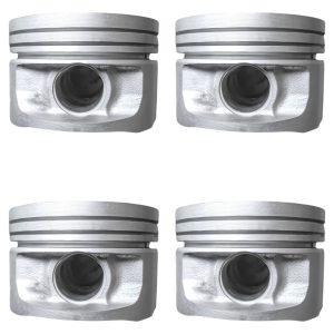 بوش و پیستون و گژن پین خودرو عظام مدل 001878 کد XU7 مناسب برای پژو 405 و پارس بسته 4 عددی
