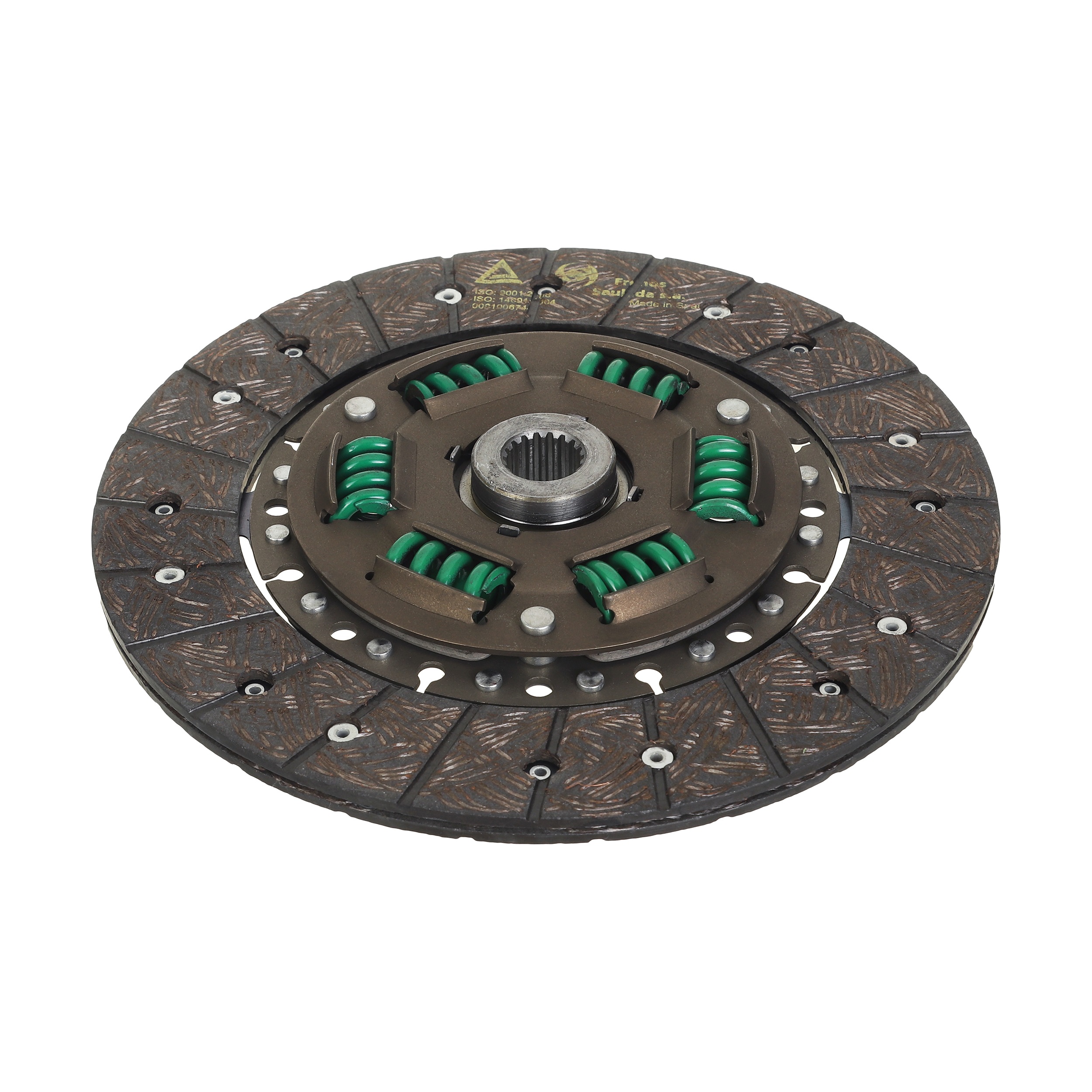 کیت صفحه کلاچ جی ای اس پی کد 529902 مدل 6 فنر 215 میل به همراه بلبرینگ مناسب برای ساینا و کوییک