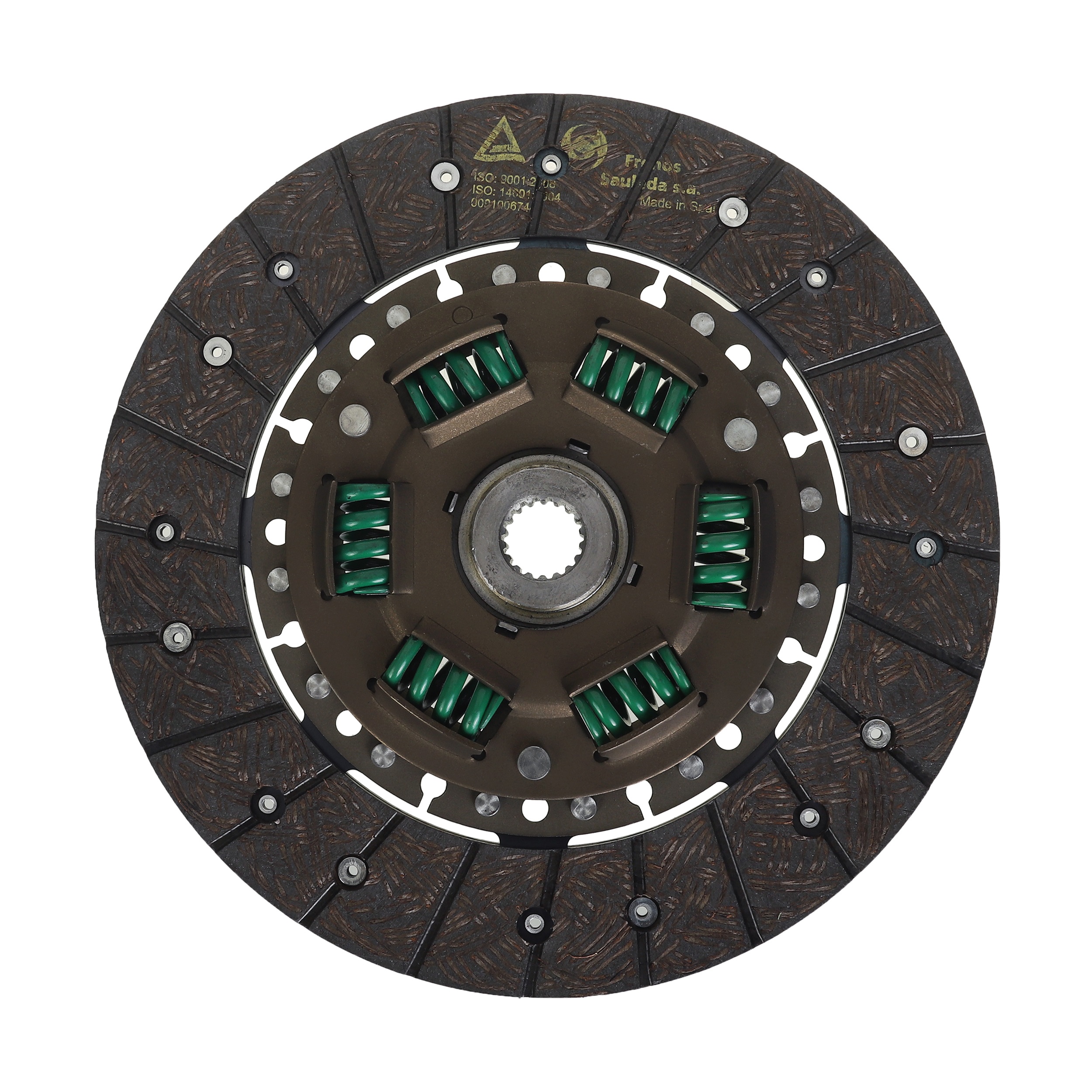 کیت صفحه کلاچ جی ای اس پی کد 529902 مدل 6 فنر 215 میل به همراه بلبرینگ مناسب برای ساینا و کوییک