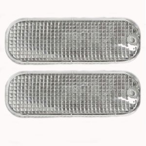 طلق چراغ راهنما داخل سپر خودرو چیکال مدل P-542 مناسب برای پراید بسته 2 عددی
