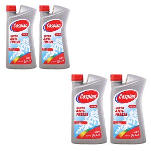 ضدیخ خودرو کاسپین مدل AM 41LS حجم 4000 میلی لیتر بسته 4 عددی