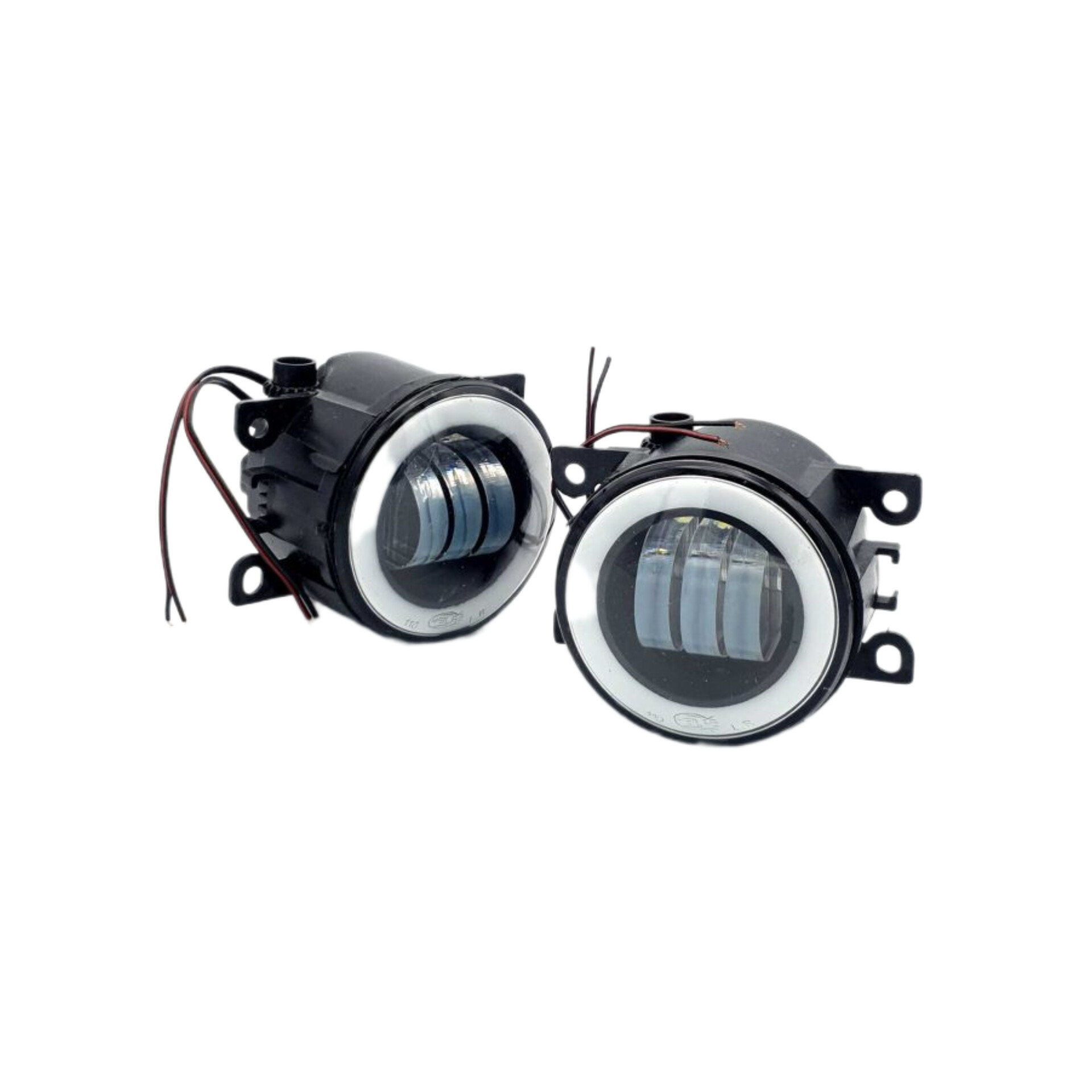 چراغ مه شکن و پرژکتور خودرو چیکال مدل تایگر کد V-290 مناسب برای پژو 206 به همراه قاب دور چراغ