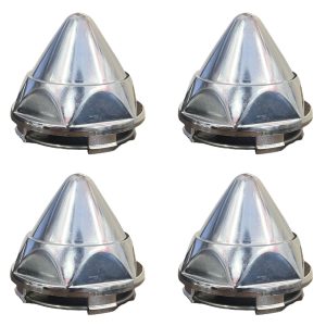 در پوش رینگ خودرو چیکال مدل کله قندی کد P-2093 بسته 4 عددی