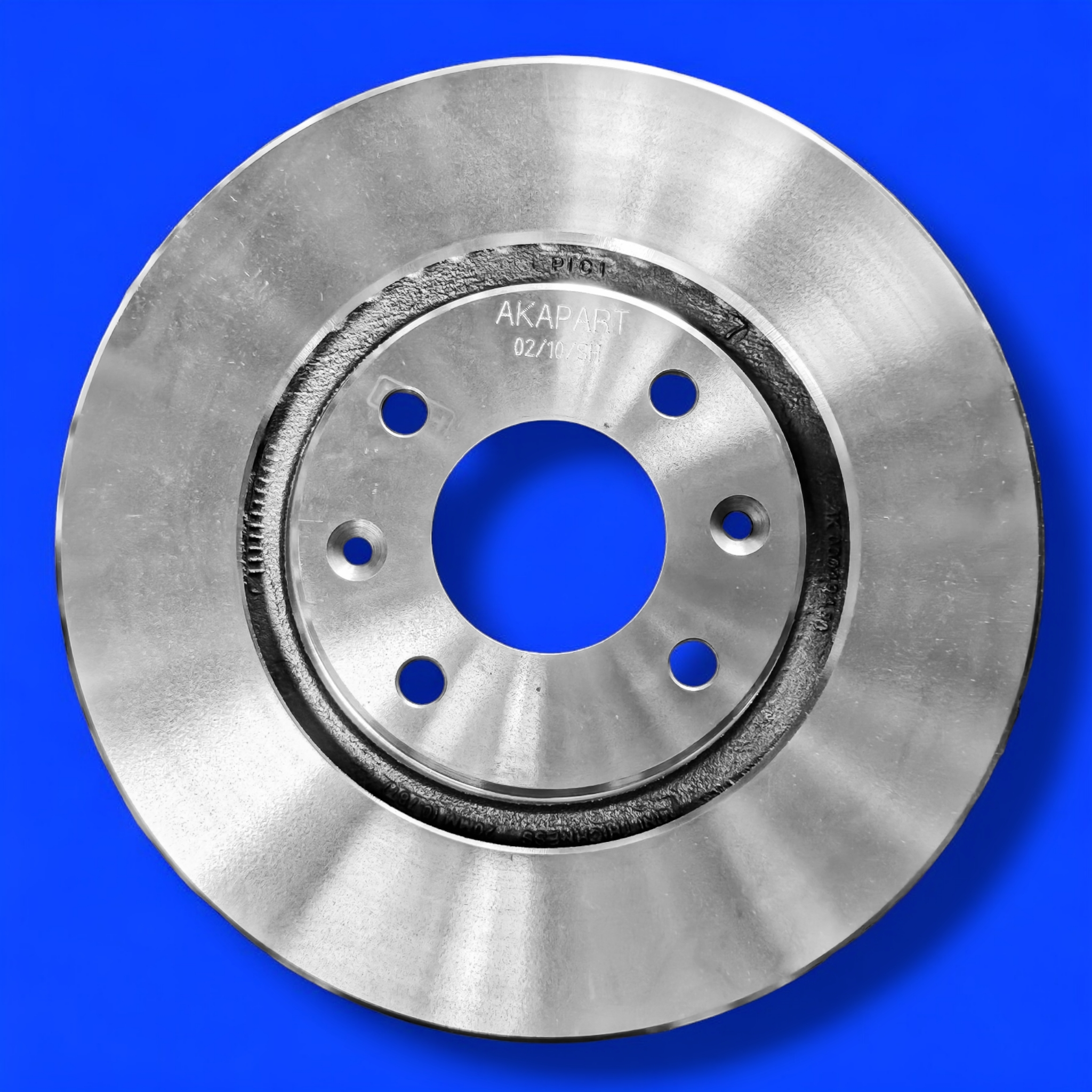 دیسک ترمز چرخ جلو شرکت تولیدی قطعات جلوبندی ایران لاهیجان مدل 001156 مناسب برای سمند EF7 بسته ۲ عددی
