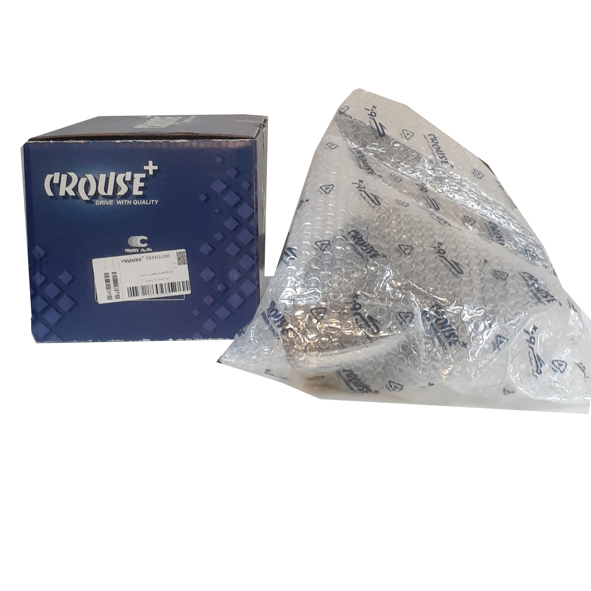آینه برقی سمت راست خودرو کروز پلاس کد CR342112 مناسب برای رانا پلاس