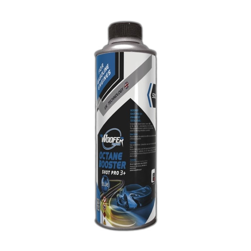 اکتان بوستر ووفر مدل Shot Pro 3 Blue حجم 500 میلی لیتر