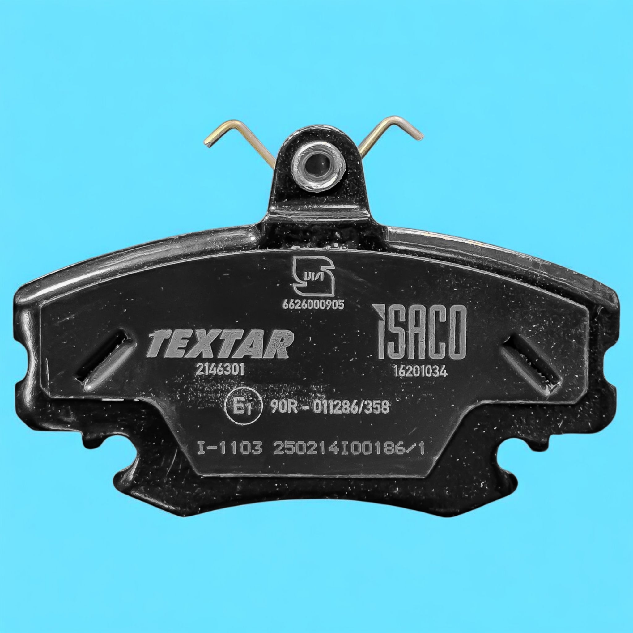 لنت ترمز جلو خودرو ایساکو مدل Tex.Tar دو جفت مناسب برای رنو ال ۹۰ ، ساندرو