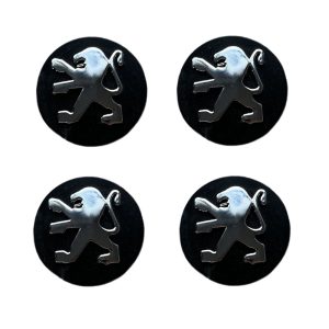قالپاق وسط رینگ خودرو وارون مدل M-1 - BLK مناسب برای پژو 207 MC بسته 4 عددی