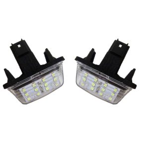 چراغ پلاک خودرو وارون مدل P-705-SMD مناسب برای پژو 206 بسته 2 عددی