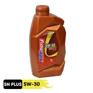 روغن موتور خودرو بنزینی فلومکس مدل توربو پلاس 5W30 SN PLUS حجم 1 لیتر