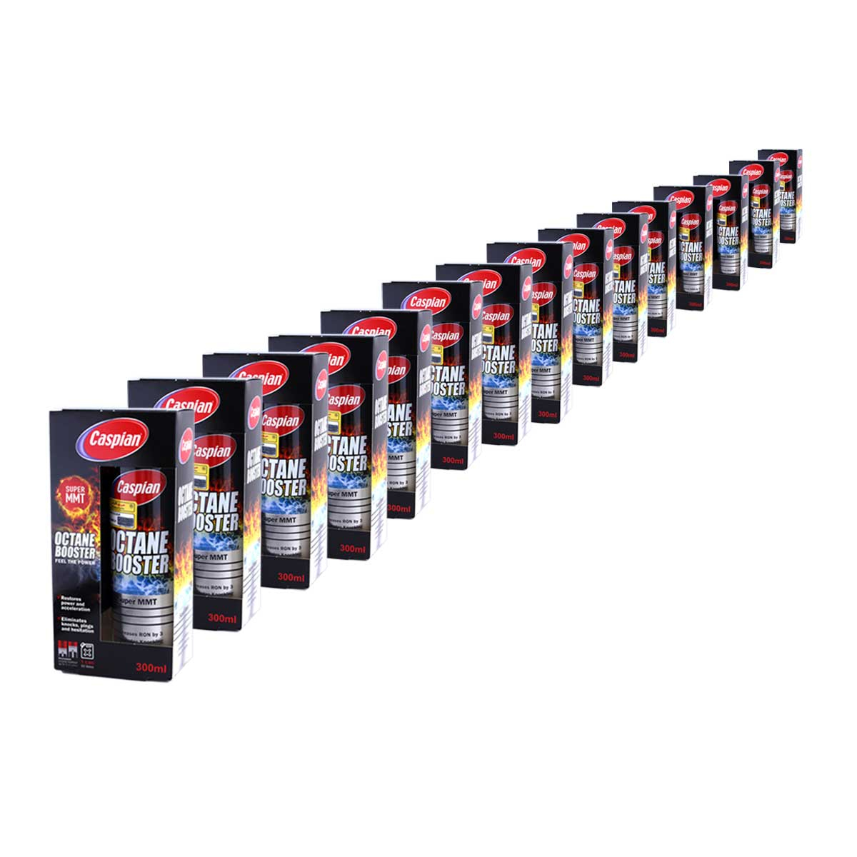 اکتان بوستر کاسپین مدل SUPER MMT حجم 300 میلی لیتر بسته 15 عددی