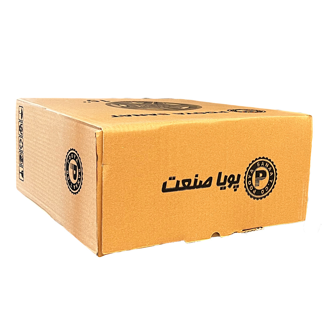 قالپاق چرخ پویا صنعت مدل 15 سایز 14 اینچ مناسب برای پژو 405 مجموعه 4 عددی