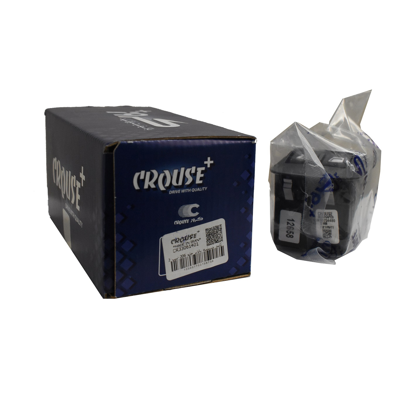 کلید شیشه بالابر جلو کروز + کد CR 33061401 مناسب برای پژو 206 تیپ 2