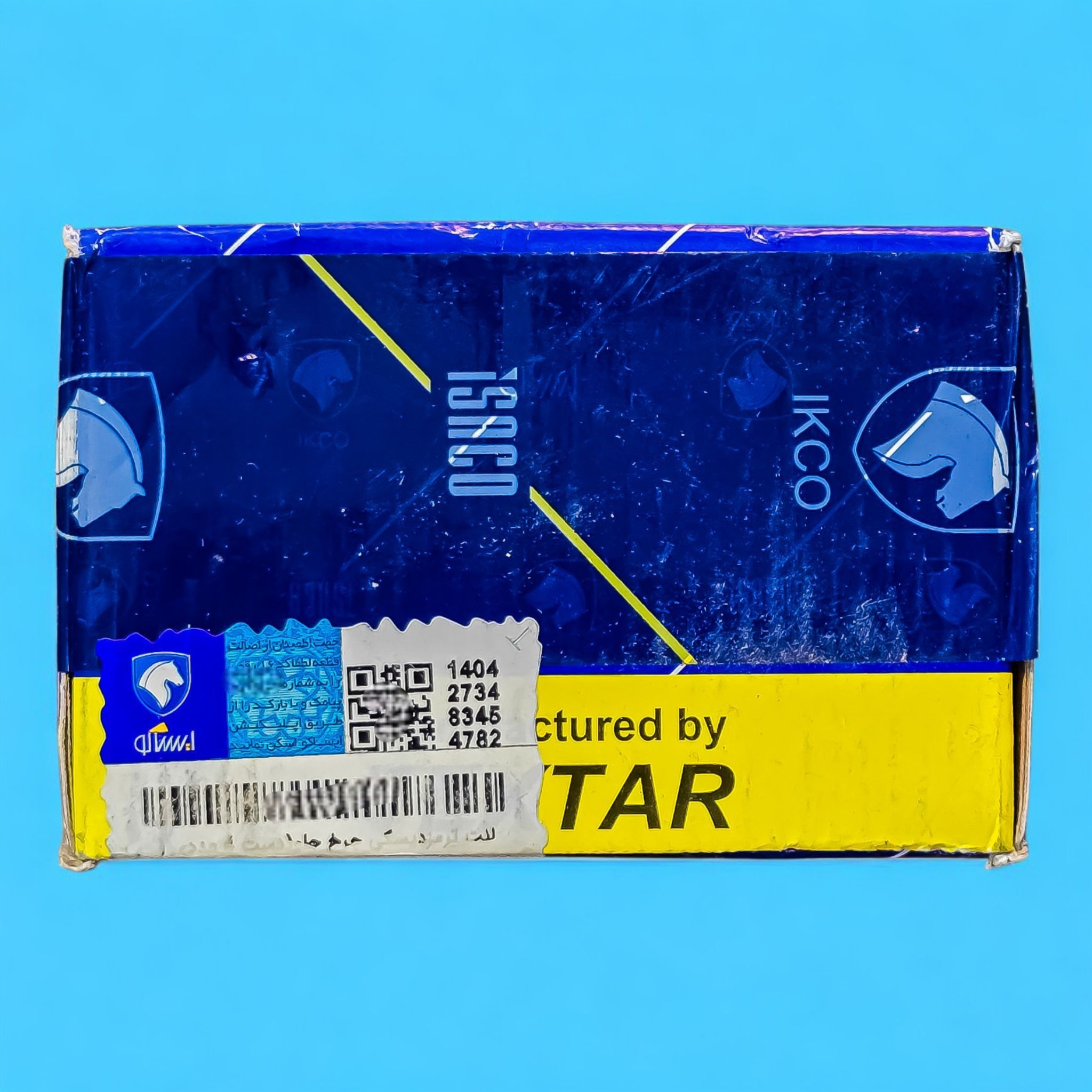 لنت ترمز جلو خودرو ایساکو مدل Tex.Tar دو جفت مناسب برای رنو ال ۹۰ ، ساندرو