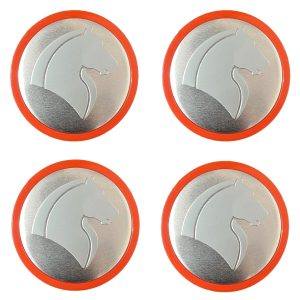 درپوش رینگ خودرو چیکال مدل P-1077-RD مناسب برای دنا بسته 4 عددی