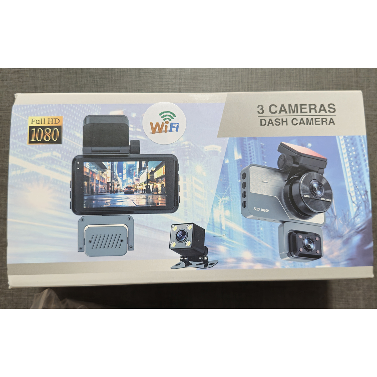 دوربین ثبت وقایع مدل MB-FHD1080 WiFi FULL HD مجموعه 3 عددی