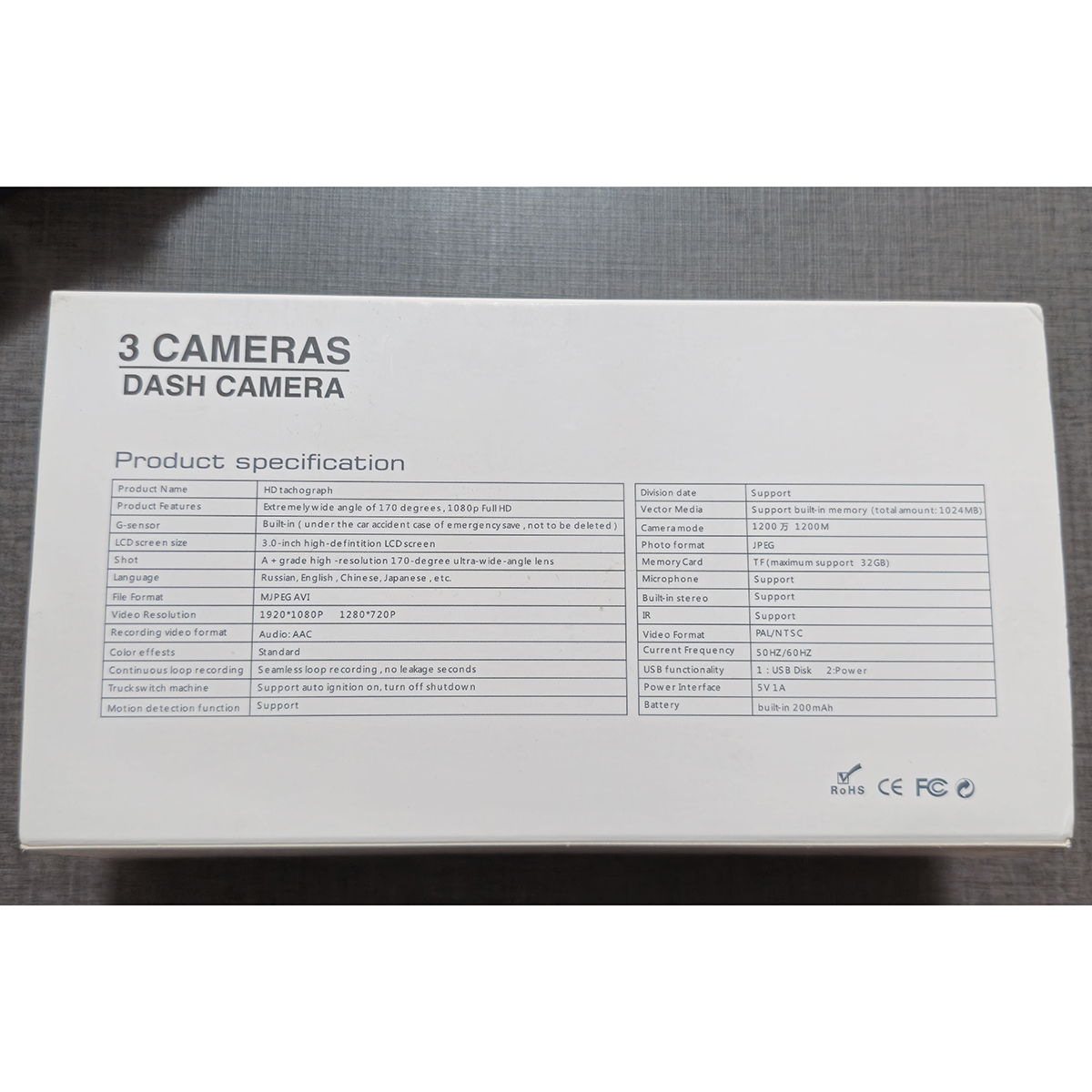 دوربین ثبت وقایع مدل MB-FHD1080 WiFi FULL HD مجموعه 3 عددی