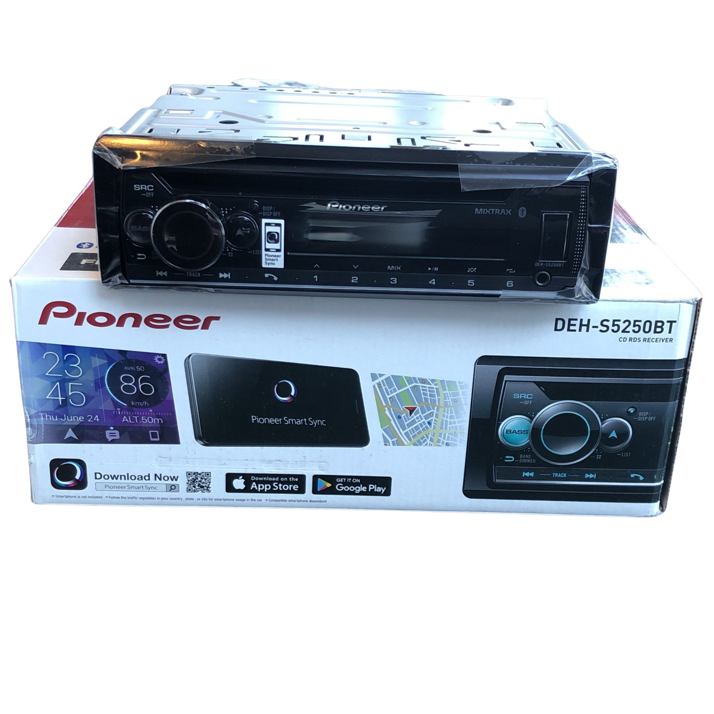 پخش کننده خودرو پایونیر مدل DEH-S5250BT
