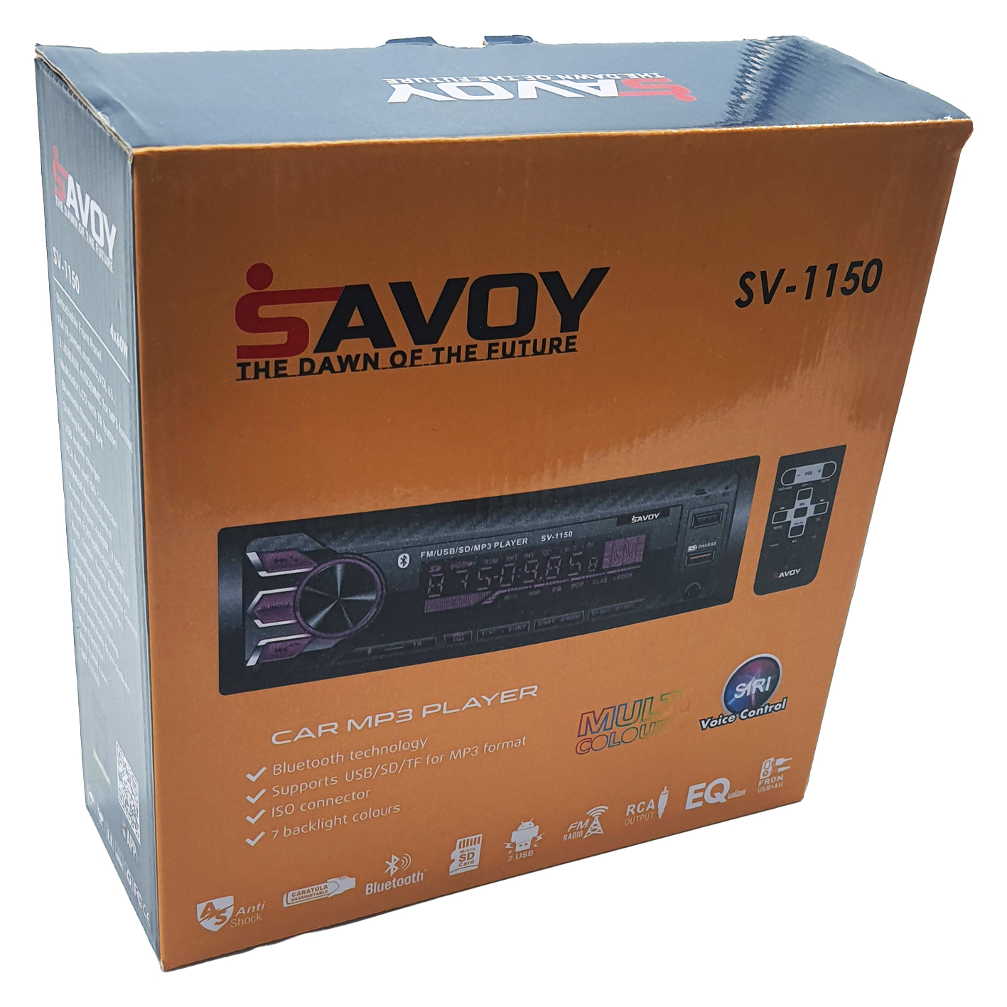 پخش کننده خودرو ساووی مدل SV-1150 پنل جدا