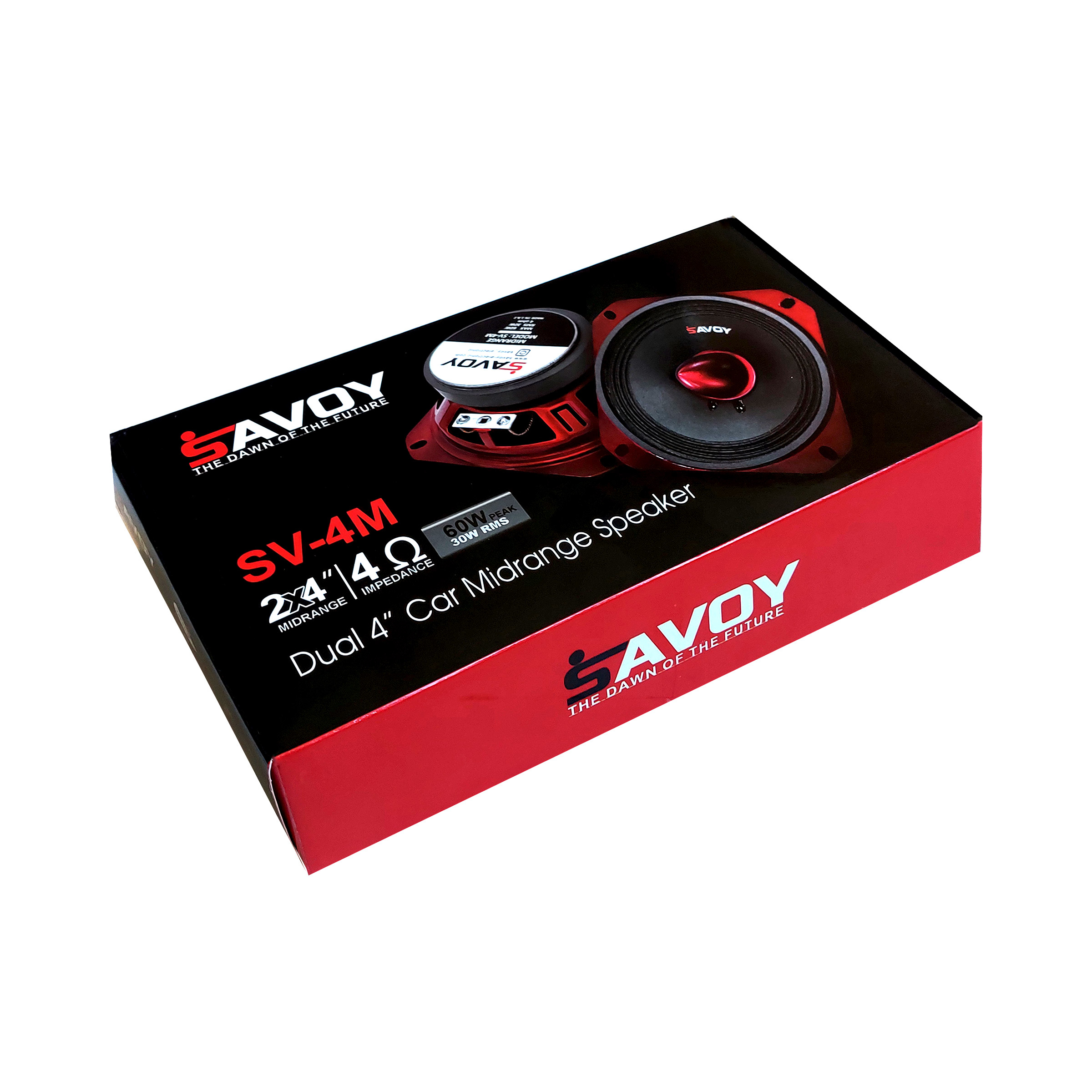 میدرنج پشت خودرو ساووی مدل SV-4M سایز 4 اینچ بسته 2 عددی