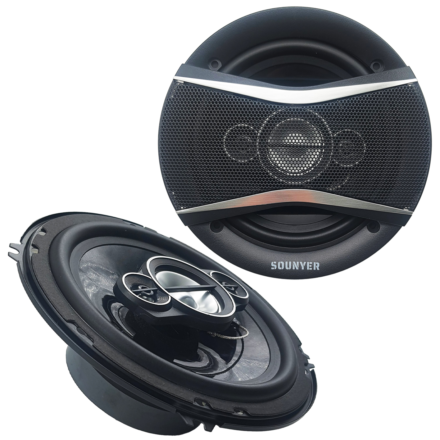 اسپیکر پشت و جلوی خودرو سونیر مدل GS-6096 سایز 6 اینچ بسته دوعددی