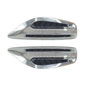 چراغ راهنما گلگیر خودرو چیکال طرح هواکش بغل گلگیر مدل دیلایت کد V-273 بسته 2 عددی
