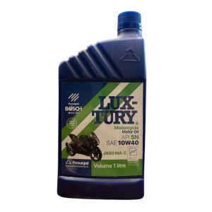 روغن موتور سیکلت تمام سنتتیک بوش مدل SN 10W-40 حجم 1 لیتر