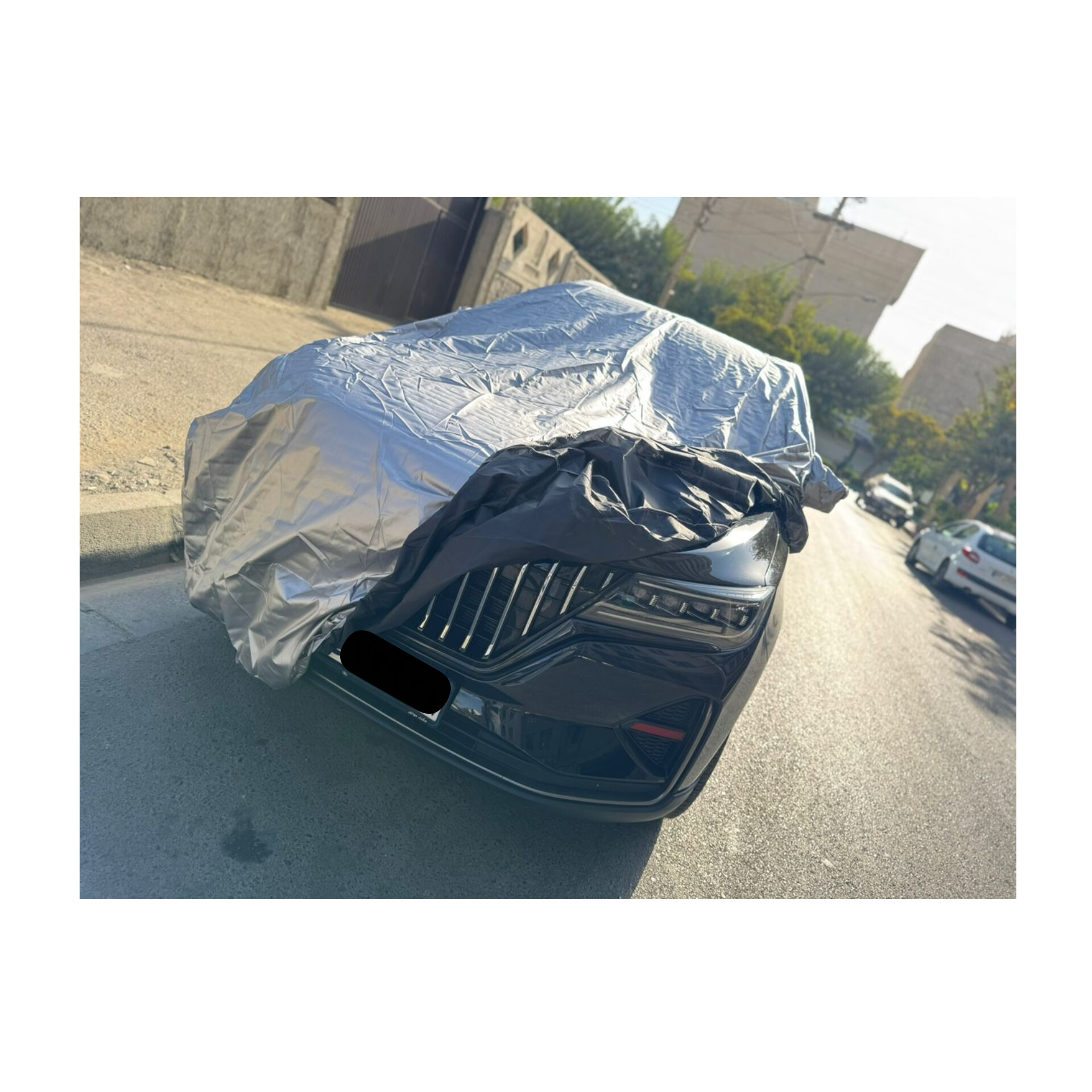 چادر خودرو مدل شمعی نانو a+ سایز بزرگ (L) مناسب برای پژو 206، پژو 207