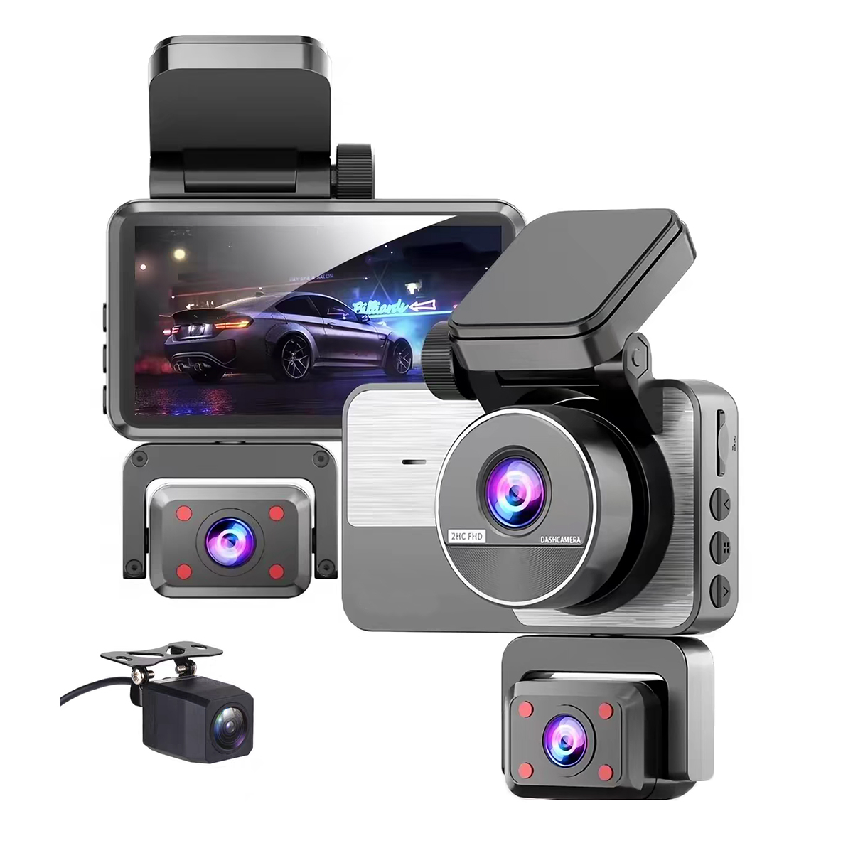 دوربین ثبت وقایع مدل MB-FHD1080 WiFi FULL HD مجموعه 3 عددی