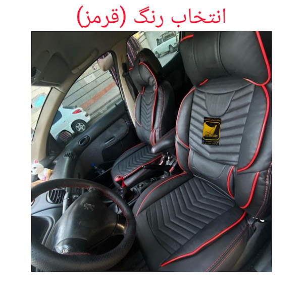 روکش صندلی خودرو شاهسوند مدل خلبانی مناسب برای سمند سورن پلاس