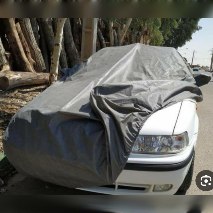 چادر خودرو مدل چهارفصل ضداب سایز L مناسب برای پژو 206 و پژو 207