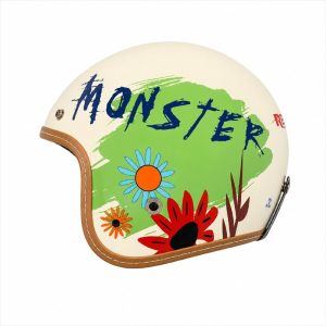 کلاه کاسکت ردلاین مدل BRIGHT Cream / Monster 936