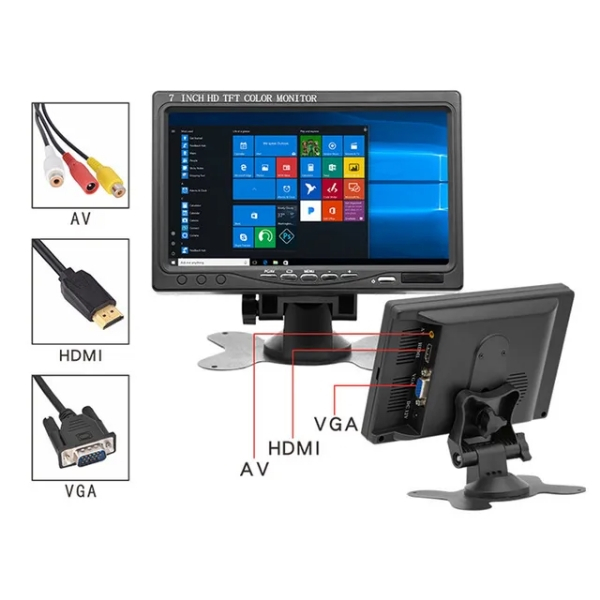 پخش کننده تصویری خودرو مدل پایه دار 7اینچ HDMI
