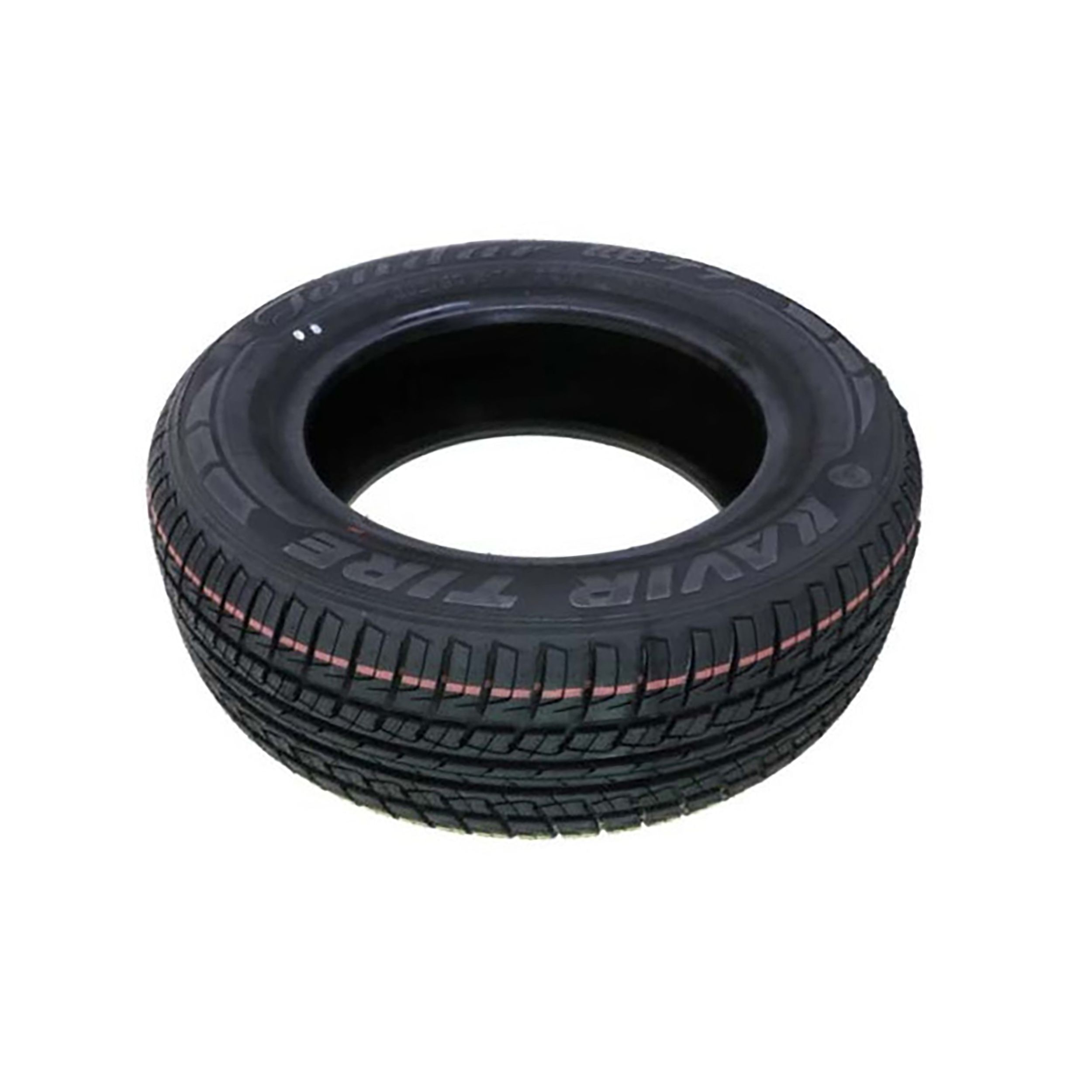 لاستیک خودرو رادیال کویر تایر مدل KB27 با کاربری سواری و سایز رینگ 15 اینچ، فاق 65 درصد پهنا و پهنای 185 میلیمتر، شاخص تحمل وزن 88 و شاخص سرعت H (حداکثر سرعت 210 کیلومتر بر ساعت)، ساخت ایران، دارای تایر تیوبلس، 2 حلقه