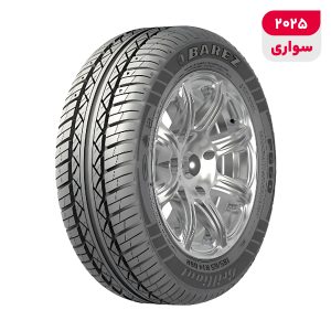 لاستیک خودرو رادیال بارز مدل P660 با کاربری سواری و سایز رینگ 14 اینچ، فاق 65 درصد پهنا و پهنای 185 میلی‌متر، شاخص تحمل وزن 86 و شاخص سرعت H (حداکثر سرعت 210 کیلومتر بر ساعت)، ساخت ایران، دارای تایر تیوبلس و تکنولوژی رادیال، 1 حلقه