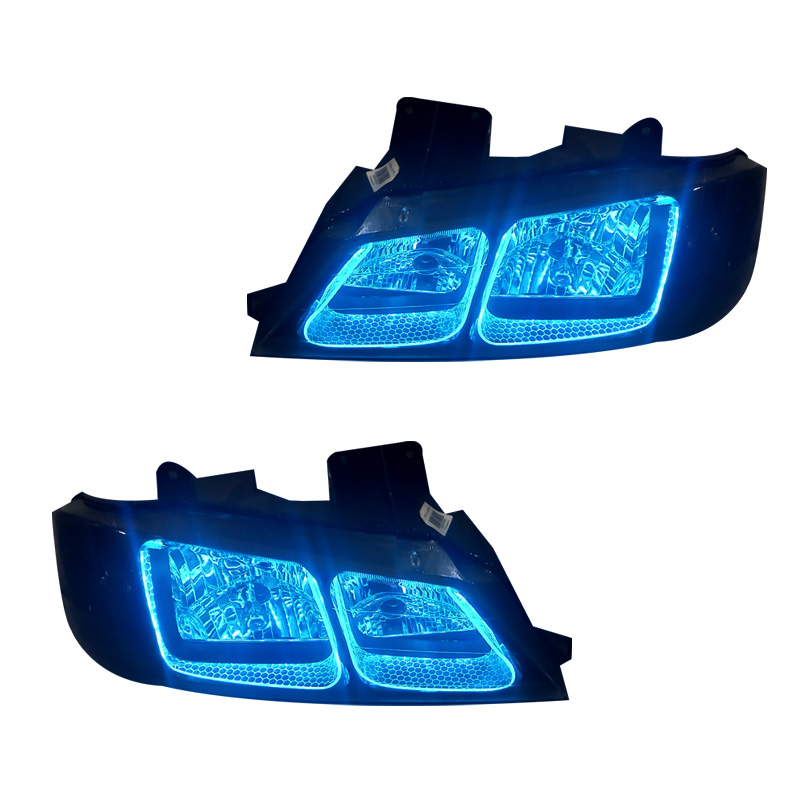 چراغ جلو خودرو گروه پژوهش صنعت مدرن مدل 3D-U فولکالر مناسب برای پژو پارس بسته دو عددی