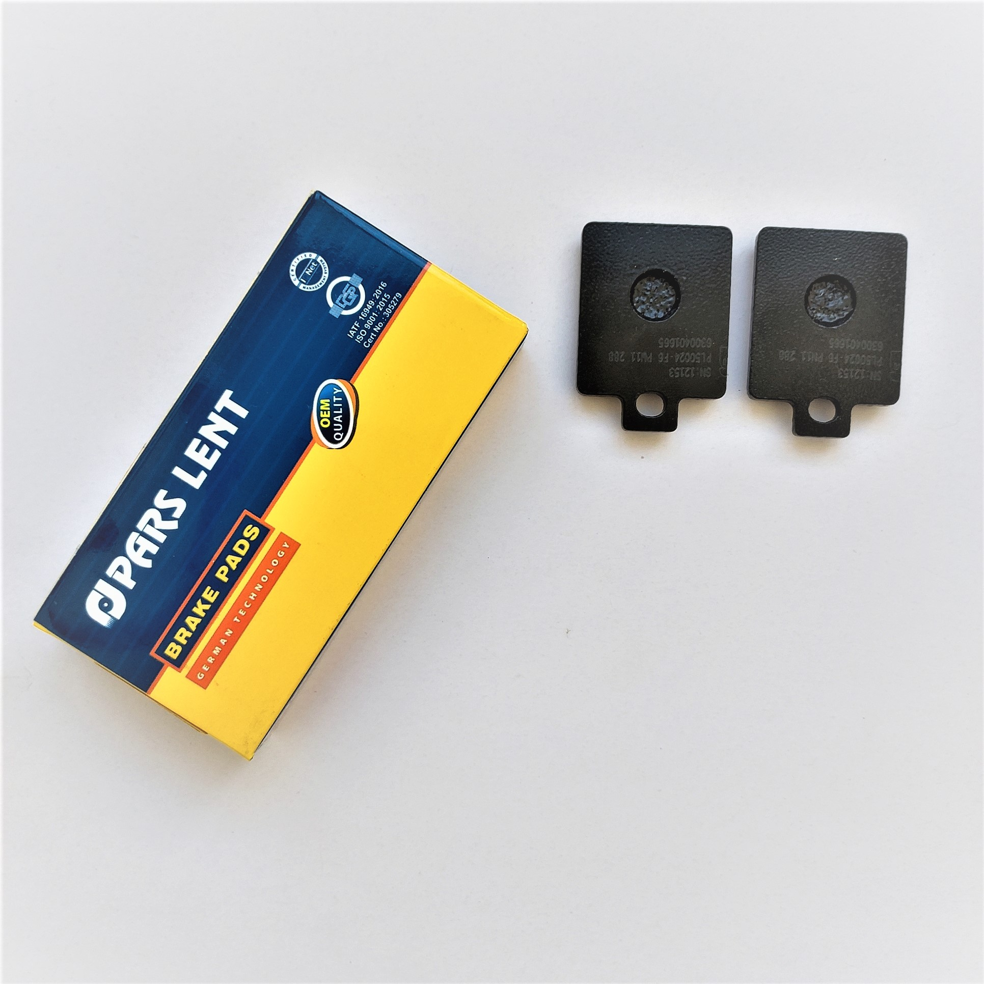 لنت ترمز عقب موتور سیکلت لنت پارس مدل 50024 مناسب برای دینو فیدل / J200 / SR200