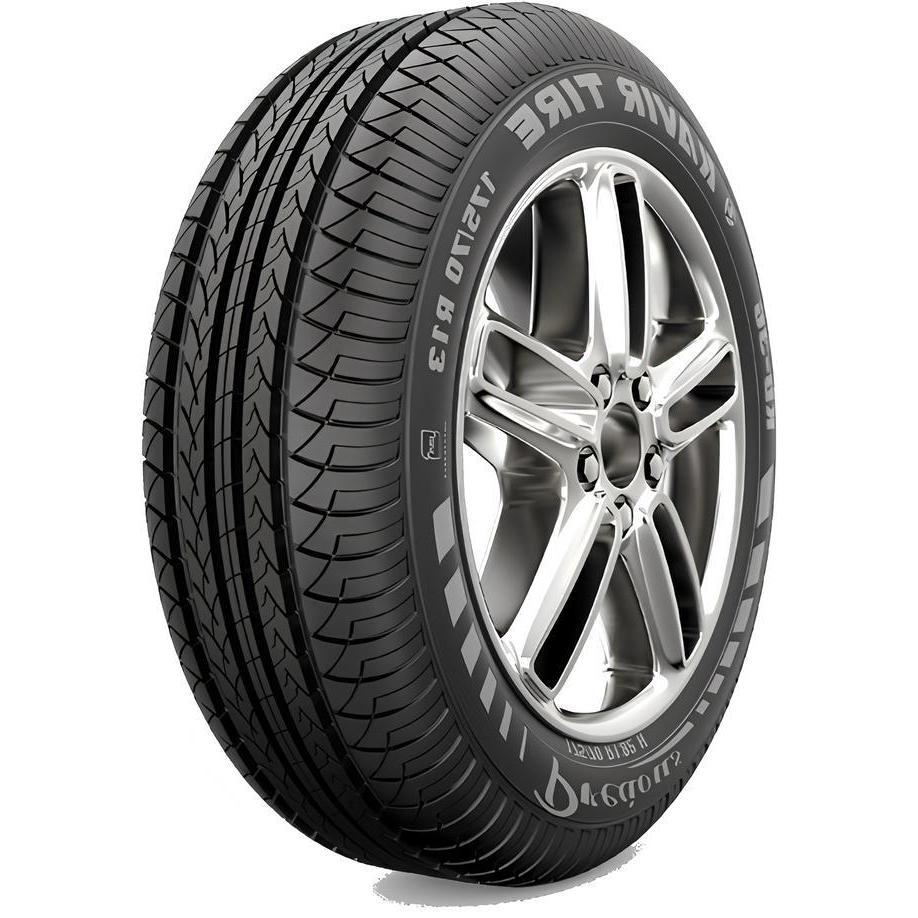 لاستیک خودرو سواری کویر تایر مدل KB36 سایز 175/70R13 دو حلقه با چسبندگی و مصرف سوخت درجه A، ساخت ایران سال 2023