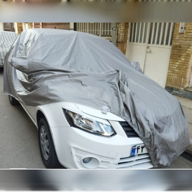 چادر خودرو مدل نانو شمعی سایز M مناسب برای تیبا و اطلس
