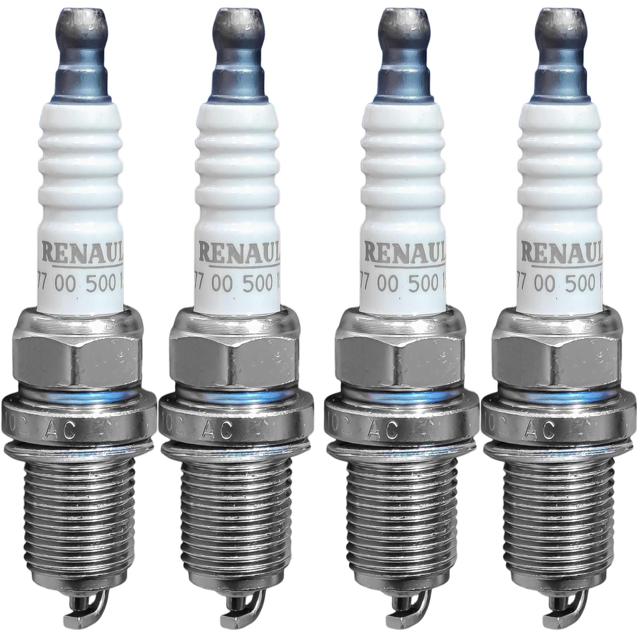 شمع موتور خودرو رنو مدل XU7.XU7P.XUM کد 102AC.France+1 پایه کوتاه مناسب برای پژو ۴۰۵ ، پارس سمند بسته ۴ عددی