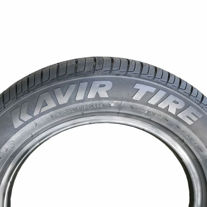 لاستیک خودرو سواری کویر تایر مدل KB36 سایز 175/70R13 دو حلقه با چسبندگی و مصرف سوخت درجه A، ساخت ایران سال 2023