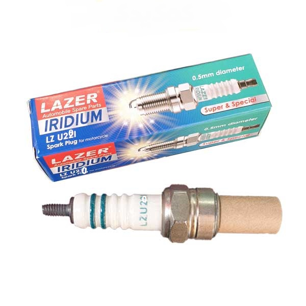 شمع موتورسیکلت لیزر مدل سوزنی LZ U201 IRIDIUM