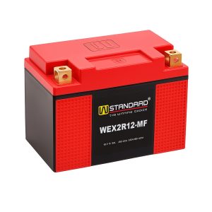 باتری موتورسیکلت 12ولت 12 آمپر دبلیو استاندارد مدل WEX1L12-MF