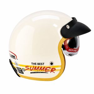 کلاه کاسکت وسپایی ردلاین مدل WHITE SUMMER 936-7 کد 2360