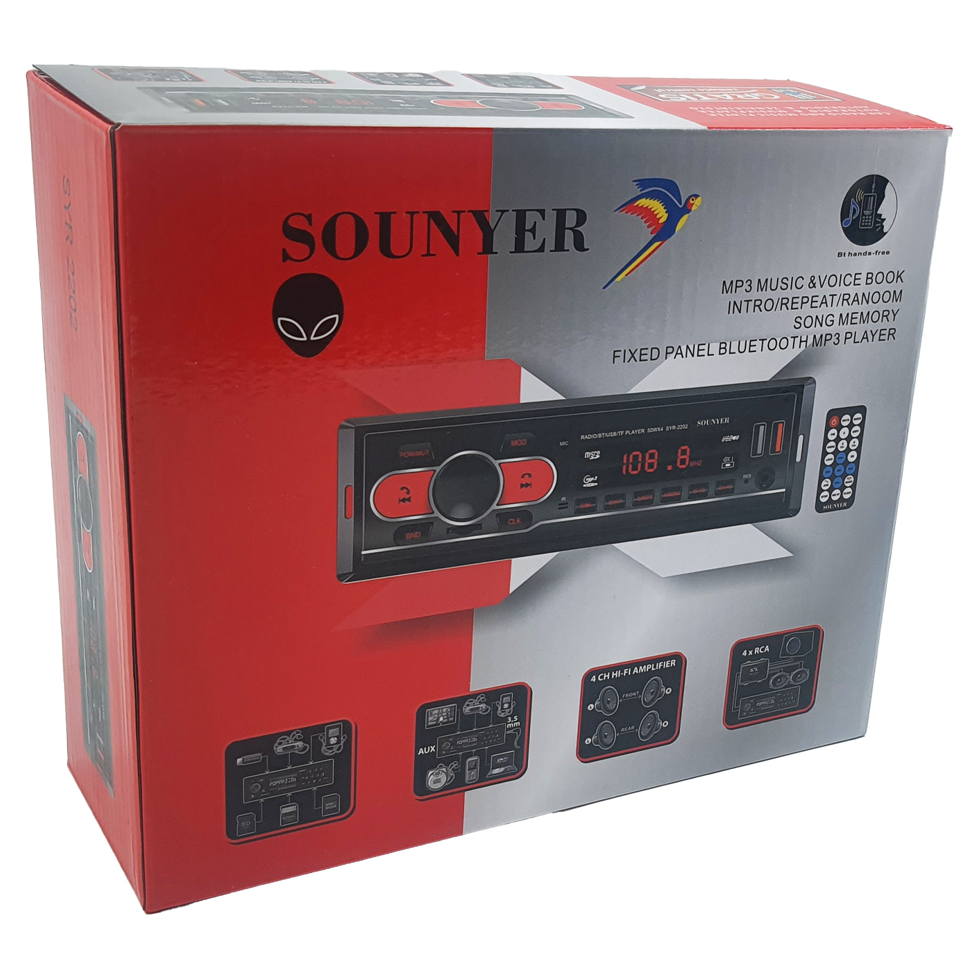 پخش کننده خودرو سونیر مدل SYR-2202
