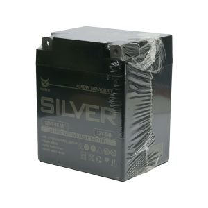 باتری موتورسیکلت 12 ولت ۵ آمپر سیلور مدل 12ns-4c mf