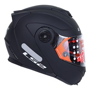 کلاه کاسکت ال اس تو مدل FF345.Black.Mat