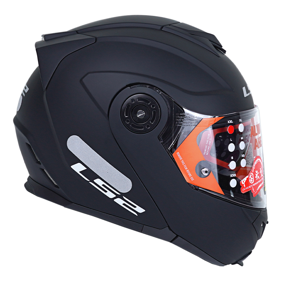 کلاه کاسکت ال اس تو مدل FF345.Black.Mat