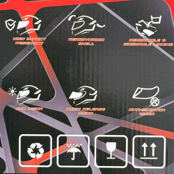 کلاه کاسکت فک متحرک ردلاین مدل MATT BLACK / Grey Thorm 960