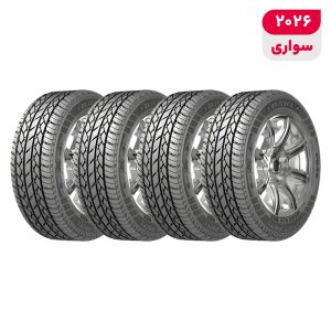 لاستیک خودرو سواری بارز مدل P648 سایز 165/65/13 اینچ تیوبلس چهارفصل چهار حلقه تولید 2026 مناسب پراید، پراید وانت، ام وی ام 110، ماتیز و رنو PK